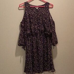 Maurices size small Floral Cold Shoulder Dress